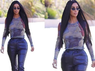 Vòng 3 ngoại cỡ của Kim Kardashian lại gây tranh cãi: Body đồng hồ cát tiêu chuẩn hay càng nhìn càng dị?