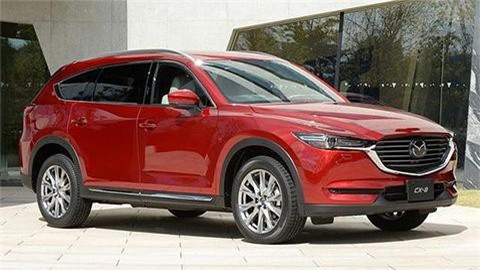 Mazda CX-8 đẹp long lanh chốt ngày ra mắt, đối đầu Hyunda Santa Fe 2019, Toyota Fortuner