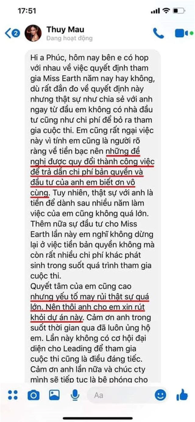 “Trùm Hoa hậu” Phúc Nguyễn tung hợp đồng chứng minh Mâu Thuỷ bịa chuyện, tiết lộ sốc về Phương Khánh - 2