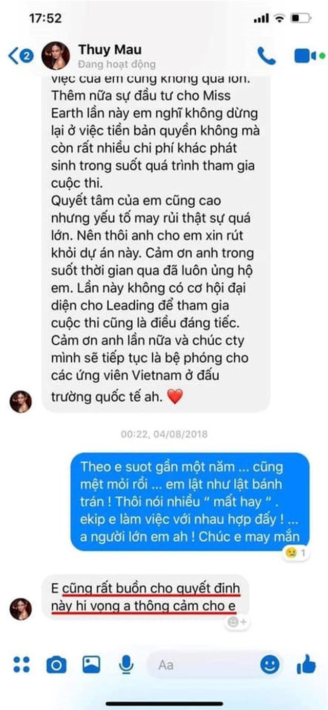 “Trùm Hoa hậu” Phúc Nguyễn tung hợp đồng chứng minh Mâu Thuỷ bịa chuyện, tiết lộ sốc về Phương Khánh - 3