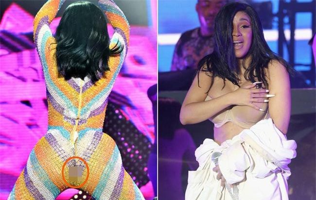 Cardi B sau khi đại tu vóc dáng: "Bàn tọa" khủng đến mức rách đũng quần, áo bra như sắp long ra đến nơi