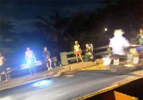 Truy bắt tài xế container cán chết bé gái trên đường “tử thần” rồi bỏ chạy