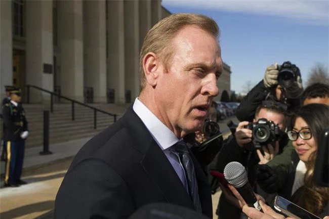 Quyền Bộ trưởng Bộ Quốc phòng Mỹ Patrick Shanahan. Ảnh: AP News.