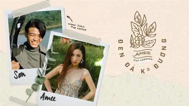 Ra mắt phiên bản rap của “Đen đá không đường”, AMEE tiếp tục “gây bão”