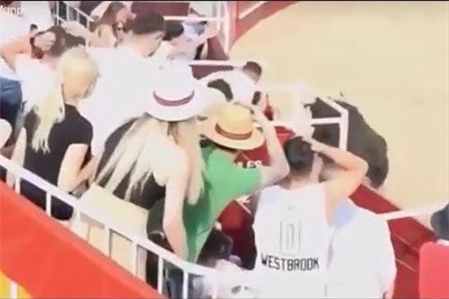 Kinh hoàng khoảnh khắc người đàn ông bị bò tót húc tử vong