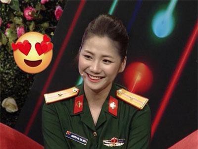 Chân dung nữ quân y xinh đẹp gây thương nhớ tại show hẹn hò