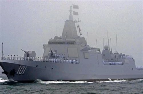 Siêu khu trục hạm Type 055. Nguồn ảnh: China Military