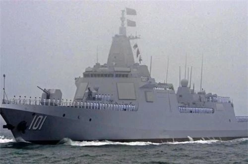 Siêu khu trục hạm Type 055. Nguồn ảnh: China Military Siêu khu trục hạm Type 055. Nguồn ảnh: China Military