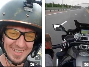 CLIP: Cái kết cực thảm cho thanh niên dùng chân lái xe với vận tốc 130km/h