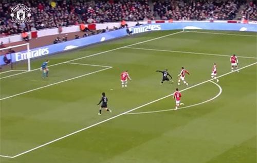 Những bàn thắng đẹp nhất của M.U vào lưới Arsenal