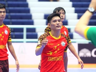 Futsal Sanvinest Sanatech Khánh Hòa tạo cột mốc mới ở sân chơi Đông Nam Á