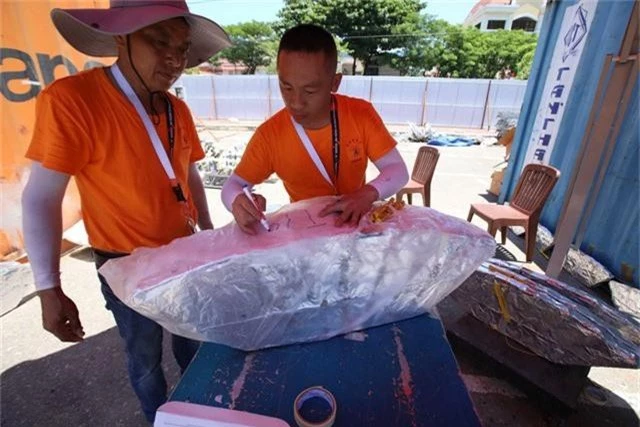 Khám phá kho pháo hoa của đội Anh và Trung Quốc tại Lễ hội pháo hoa quốc tế Đà Nẵng 2019 - Ảnh 3.