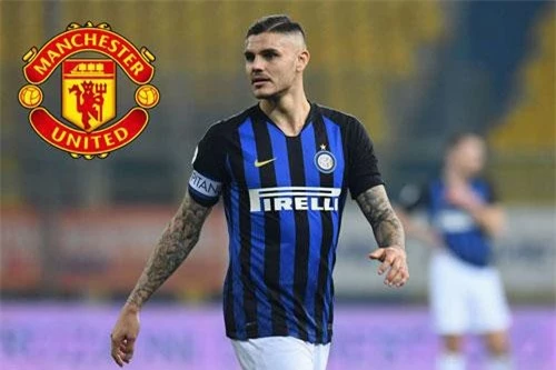 Icardi được M.U nhắm tới để thay Lukaku.