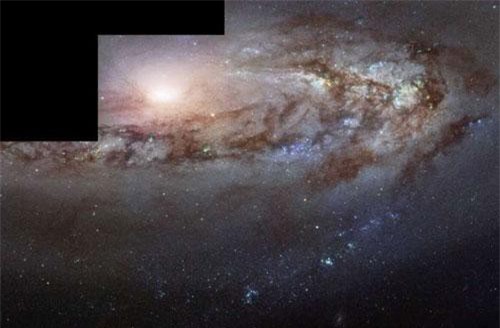 Ảnh cực bất ngờ về thiên hà xoắn ốc tuyệt đẹp Messier 90
