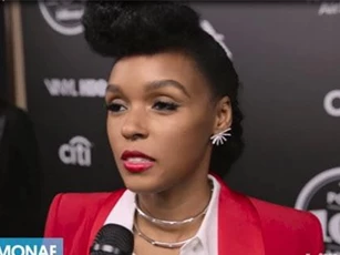 CLIP: Ca sĩ Janelle Monae xinh đẹp tại sự kiện