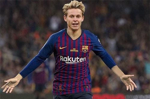 3. Frenkie de Jong (từ Ajax Amsterdam tới Barcelona). Giá: 67,5 triệu bảng.