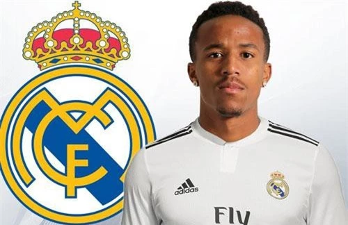 5. Eder Militao (từ Porto tới Real Madrid). Giá: 45 triệu bảng.