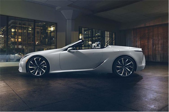 Ngắm Lexus LC Convertible 2020 giá hơn 2 tỷ đồng 