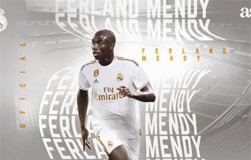 6. Ferland Mendy (từ Lyon tới Real Madrid). Giá: 43,2 triệu bảng.