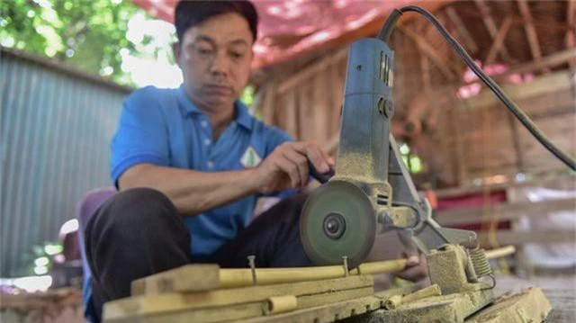 Mục sở thị quy trình làm ống hút tre xuất khẩu mang về tiền tỷ mỗi tháng của 8X Việt - 4