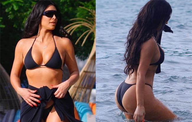 Dù ai nói ngả nói nghiêng, Kim Kardashian diện bikini khoe trọn 2 vòng siêu khủng vẫn gây bão mạnh đúng không cả nhà?