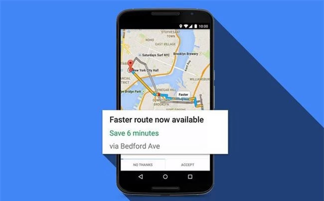 Bản đồ Google Maps ngày càng được tích hợp thêm nhiều tính năng mới