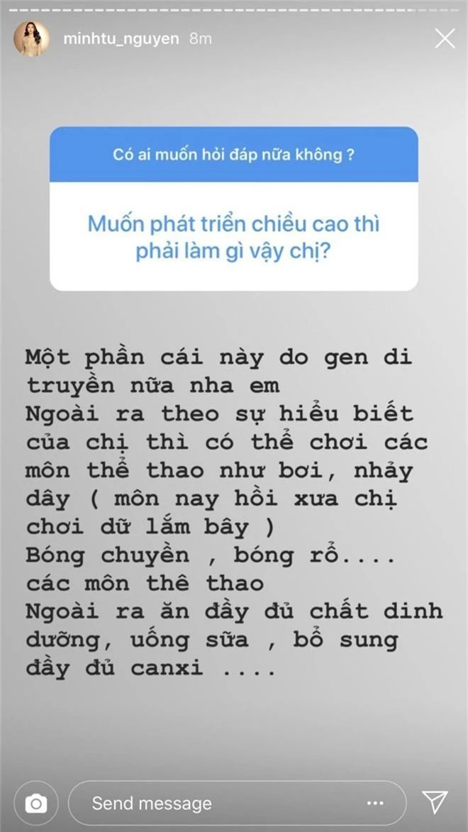 Minh Tú bày cách tăng chiều cao cho fans, soi ra mới thấy có quá nhiều thứ cần lưu ý - Ảnh 1.