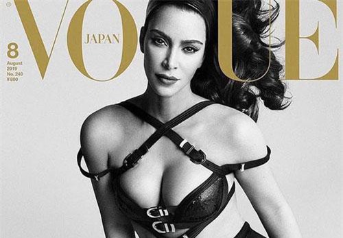 Kim Kardashian xuất hiện trên ba phiên bản trang bìa Vogue Nhật Bản