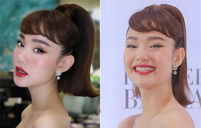 Lần đầu mò mẫm kiểu tóc mái cũn cỡn, tiếc là cuộc đời lại quá tàn nhẫn với Minh Hằng!