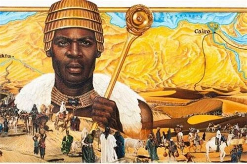 Mansa Musa - vị vua giàu có nhất lịch sử. Ảnh: Gettty.