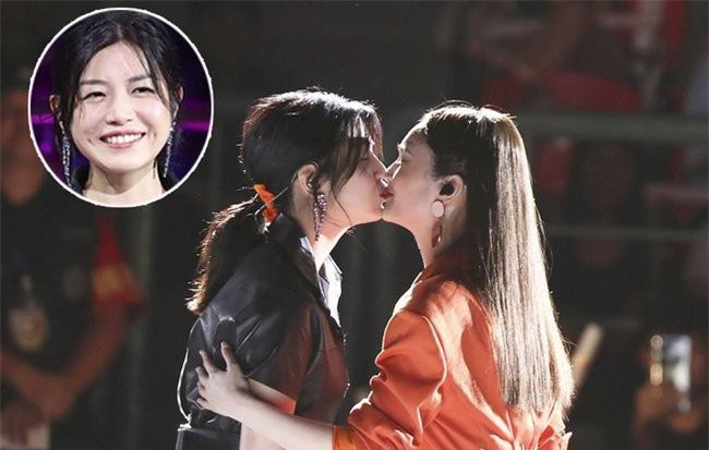 Trần Hiểu liệu có ghen lồng ghen lộn khi Trần Nghiên Hy "ngang nhiên" hôn môi thắm thiết cô nàng bạn thân?