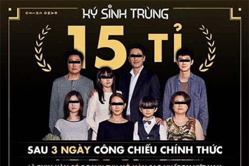 Cư dân mạng “sốt xình xịch” vì cơn bão mang tên "Ký sinh trùng"