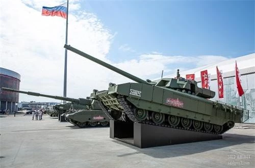 Xe tăng chủ lực T-14 Armata. Nguồn ảnh: SAID AMINOV