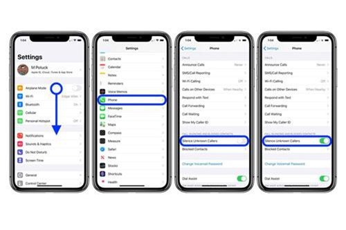 Hướng dẫn cách tự động tắt tiếng cuộc gọi từ những số máy lạ trên iOS 13