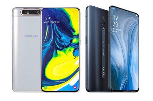 CLIP: So sánh tốc độ sạc pin của Oppo Reno và Samsung Galaxy A80