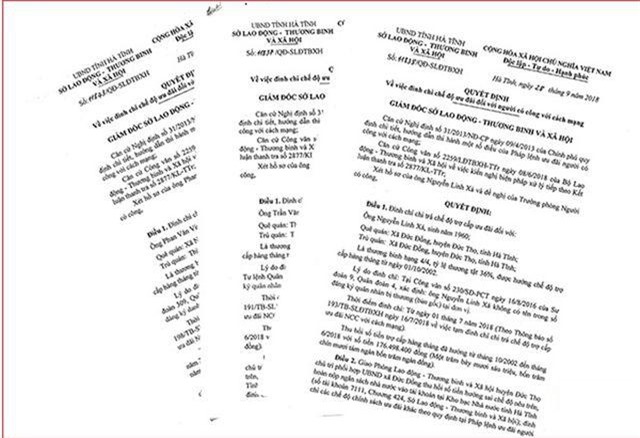 Hà Tĩnh: Thu hồi hơn 50 tỷ đồng "bòn rút" do khai man hồ sơ người có công