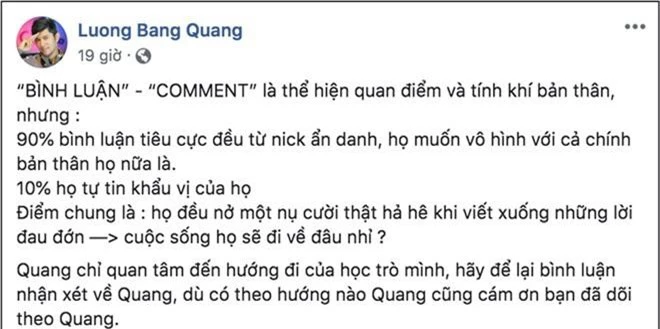 Bị tình cũ Ngân 98 tố ngoại tình tại nhà, Lương Bằng Quang liên tục có phản ứng gây tranh cãi - Ảnh 3.