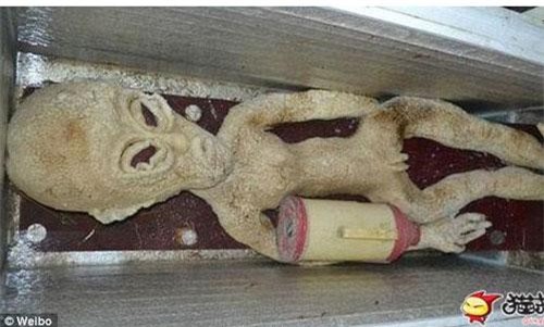 Cận cảnh xác người ngoài hành tinh gây rúng động Trung Quốc