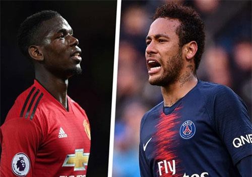 M.U từ chối lời đề nghị đổi Pogba lấy Neymar