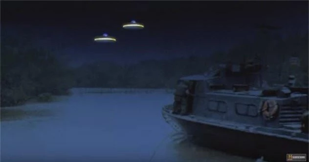Năm 1968, hai tàu tuần tra trong giới tuyến quân sự giữa Bắc và Nam Việt Nam phát hiện một vài UFO ở gần họ.