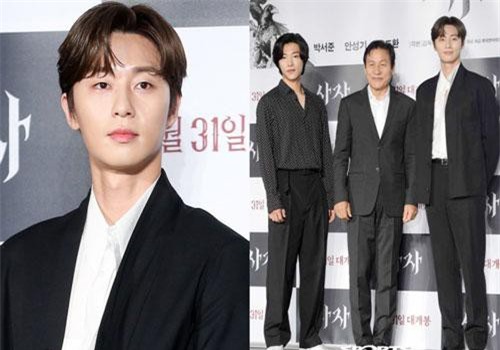 Chẳng may lọt vào khung hình với Park Seo Joon, tài tử "con nhà giàu" vạn người mê bỗng hóa bạch tuộc, nấm lùn