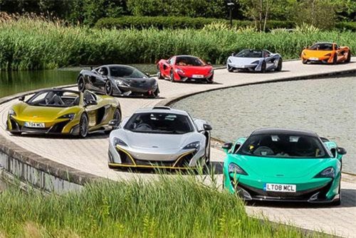 Cận cảnh dàn siêu xe Mclaren trị giá hơn 60 triệu USD