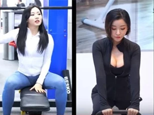 CLIP: Ngắm body nóng bỏng của cô gái xinh đẹp trong phòng gym