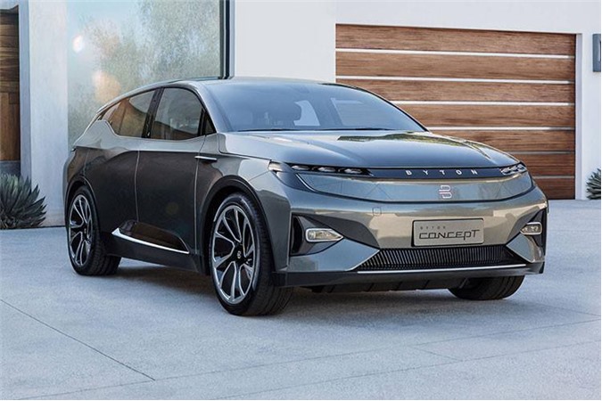 Xe ôtô điện Byton M-Byte - Trung Quốc với màn hình 48 inch