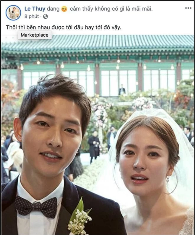 Biết tin Song Joong Ki và Song Hye Kyo ly hôn, sao Việt phản ứng: Người khóc ròng, kẻ bàng hoàng không tin vào tình yêu - Ảnh 3.