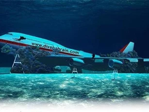CLIP: Bahrain nhấn chìm cả chiếc Boeing 747 để làm du lịch