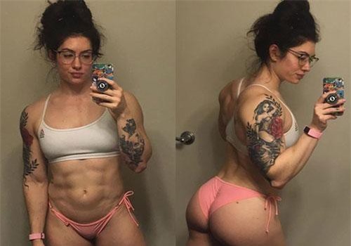 CLIP: Cơ bắp cuồn cuộn của mỹ nữ phòng gym khiến cánh mày râu phải 'chào thua'