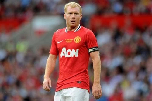 4. Paul Scholes (M.U).