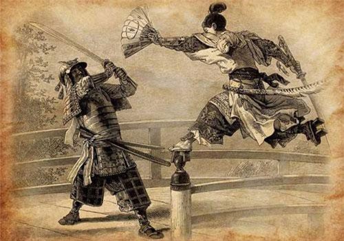 Cực sốc trước vũ khí gây sát thương khủng khiếp của Samurai