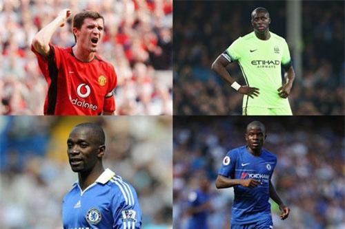 Top 10 tiền vệ trung tâm xuất sắc nhất trong lịch sử Premier League